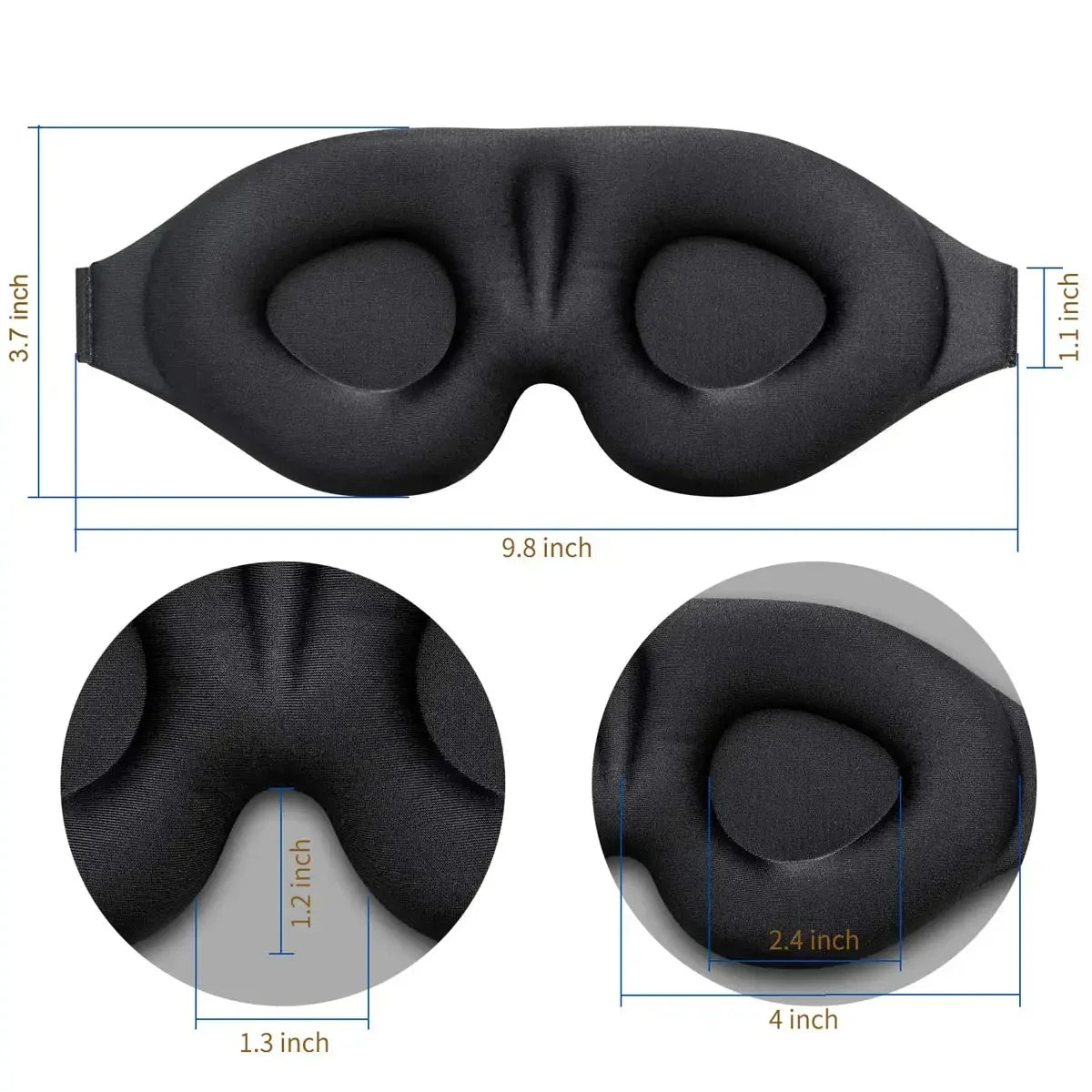Unisex Eye Mask for Sleeping